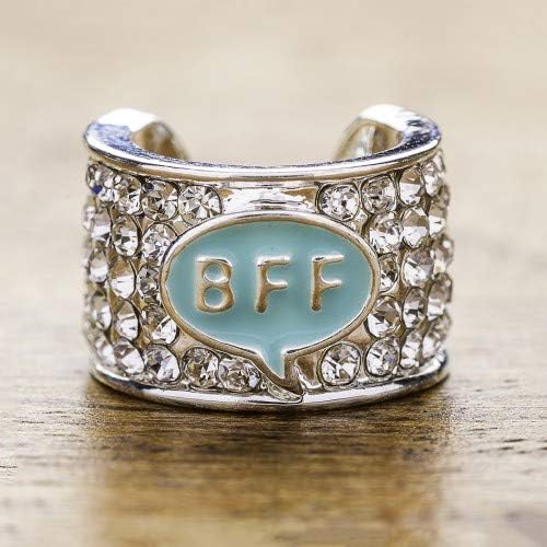 Charmed Crystal Stethoscope Charm, Best Friend Forever