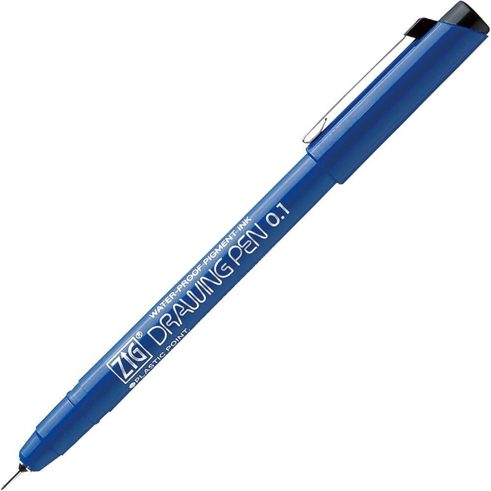 Kuretake ZIG PX01 Drawing Pen 0.1 OilBased Ink Technical Pens Pens