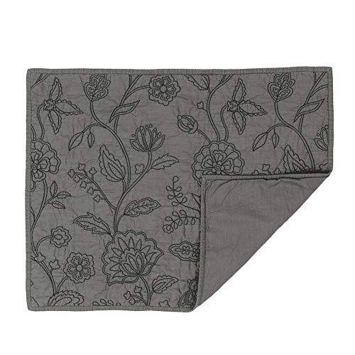 ELEGANT LIFE HOME Cotton Vintage Embroidered King Pillow Sham, 20'' x