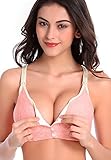 Kitten Fashion Nursing Maternity Bra Cotton Wire Free Front Button Clip Down Bra
