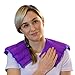 My Heating Pad Microwavable Neck and Shoulder Warmer, Portable Heating Pad for Muscle, Joint, and Tension Relief - Purple, 1 Pack