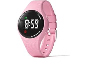 e-vibra Potty Training Watch - Water Resistant Silent Vibrating Watch - Rechargeable Medical Reminder Watch - with Alarm and Lock Screen