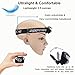 USB Rechargeable LED Headlamp Flashlight With 3 Modes Induction switch-Super Bright,Waterproof,Impact Resistant,LightWeight,Comfortable,Running,Walking,Camping, Reading, Hiking & More, Cable Included