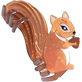 Novelty Squirrel Hair Clip,Acrylic Claw Clips,Hair Clips for Women