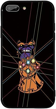 Black Case for iPhone Thanos Comics Moovie (Style 2, for iPhone 6 6S)