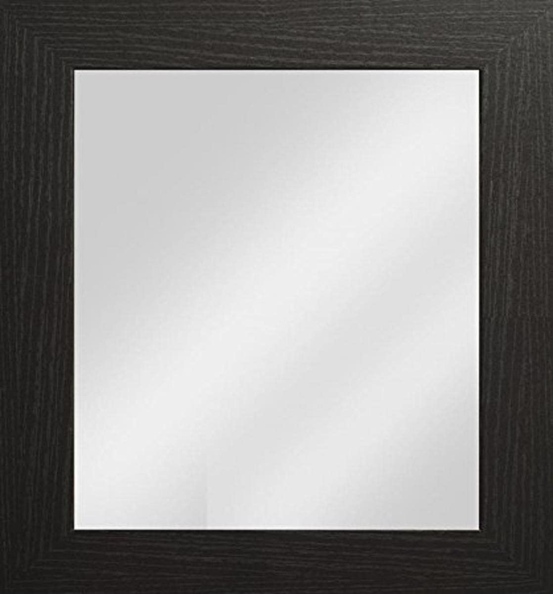 Frame Company Watson Range Framed Mirror, Black, 12x10-Inches