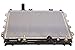 Prime Choice Auto Parts RK852 New Complete Aluminum Radiator