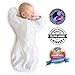 Amazing Baby Transitional Swaddle Sack, Arms Up Half-Length Sleeves & Mitten Cuffs, Swaddle for Newborn Transition to Baby Sleep Sack Wearable Blanket, Medium, 3-6 month, 14-21 lb, Sterling confetti