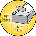 M-D Building Products 02097 3/8 in. x 1/2 in. x 17 ft. Gray Economy Foam Window Seal for Large Gaps