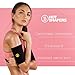 HOT SHAPERS Arm Sleeves – Two Compression Sleeves for a Women's Workout to Lose Fat – Accessories for Weight Loss Gym Exercises – Bicep Trimmers and Slimmers Equipment (M, Black)
