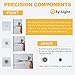 Airbrush Makeup Kit, Fy-light Cosmetic Makeup Airbrush System, Nail Art Airbrush Kit for Face, Nail, Temporary Tattoos, Cake Decorating, Painting - Pin
