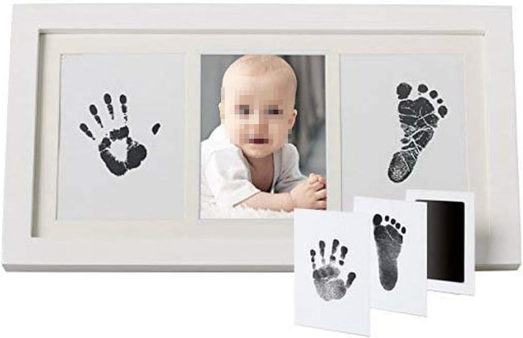 Diy Pour Bebe Empreinte Lovinn Empreinte Empreintes Impression D Encre Kit Ombre Cadre Photo Souvenir Baby Shower Safe Cadeau Amazon Fr Bricolage