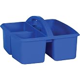 TEACH CREATE RESOURCE Teacher Created Resources&reg; Blue Plastic Storage Caddy