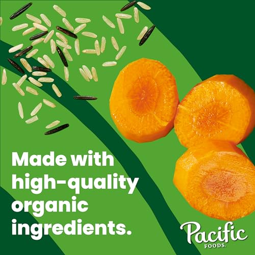 PACIFIC FOODS ORGANIC CHICKEN AND WILD RICE SOUP, 16.3 OZ CAN