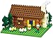Nanoblock Swiss Log Cabin Building Set