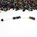 JPSOR Letter Beads Alphabet Beads Mixed Color Alphabet 
