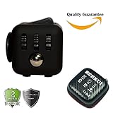 KCHKUI Cube Fidget Toy Cube Relieves Stress and Anxiety Attention Toy for Work, Class, Home
