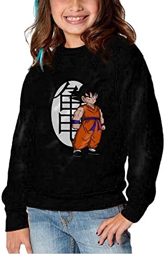 TIANHEIHEI Toddler Sweatshirt Dragon Ball Z Son Goku Baby Pullover Sweatshirt