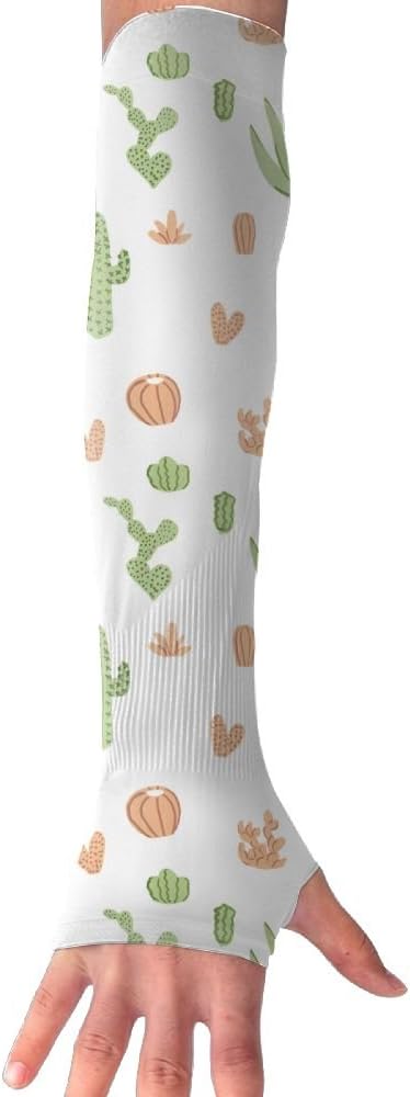 Cactus Cacti Plants Desert Outdoor Arm Sleeves Cover Glove Sunblock Cooler