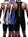 Neleus Men's 3 Pack Dry Fit Y-Back Muscle Tank Top
