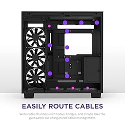NZXT H9 Flow Dual-Chamber ATX Mid-Tower PC Gaming