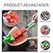 Watermelon Windmill Cutter Stainless Steel Watermelon Slicer Fruit Tools Kitchen Gadgets FDA Approved & BPA Free
