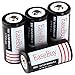 EaseBuy 10 Pack 16340 Lithium Batteries CR123A Rechargeable Batteries Camera Batteries