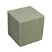 FloraCraft Styrofoam Cube 4.8 Inch x 4.8 Inch x 4.8 Inch Green