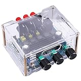 Audio Amplifier Board, Yeeco 2.1 Channel 2x50W+100W Digital Power Amplifier Board Subwoofer DC 12-24V Car Audio Stereo AMP Module Super Bass Power Amplifier Amp Ampli Module DIY Sound System Component