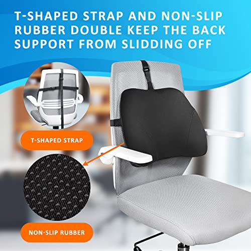 Lumbar Support Pillow for Office Chair for Back Pain Relief Mini