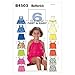 BUTTERICK PATTERNS B4503 Children's/Girls' Top, Skort and Shorts, Size CDD (2-3-4-5)