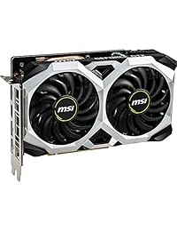 MSI Gaming GeForce GTX 1660 128 bits HDMI DP 6GB GDRR5 HDCP Support DirectX 12 Dual Fan VR Ready OC Graphics Card (GTX 1660 Ventus XS 6G OC)
