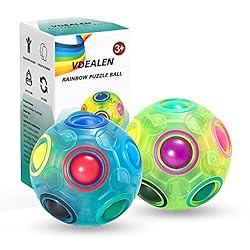 Vdealen Magic Rainbow Puzzle Ball, Speed Cube Ball