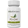 BIOptimizers P3-OM Probiotic Supplement | 3.2 billion CFU, Gut Health & Immune Support | Improves Protein Digestion, Digestiv