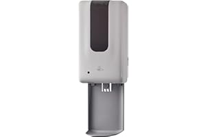 Bau Technik Automatic Hand Sanitizer Dispenser with Stand and Drip Catcher and Refillable Bottle for Restaurants, Schools, Churches - Sanitizer Stand (Dispenser Only)