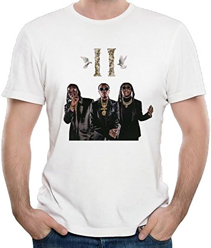 CFDL Migos Digital Printing Creativity Short-Sleeved Shirt For Mens Red