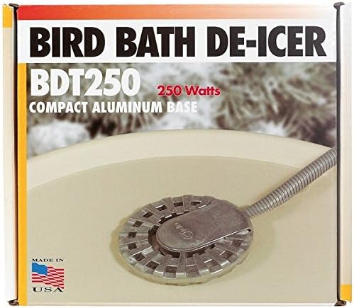 API BDT250 Bird Bath De-Icer, 250 Watts, 120 Volt
