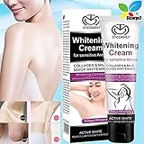 STCorps7 Natural Underarm Lightening & Brightening Deodorant Cream, Armpit Whitening, Body Creams, Underarm Repair Whitening Cream Between Legs Knees Private Part 50g