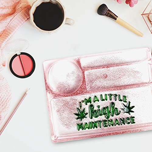 Silicone tray with molds for making excessive maintenance products.