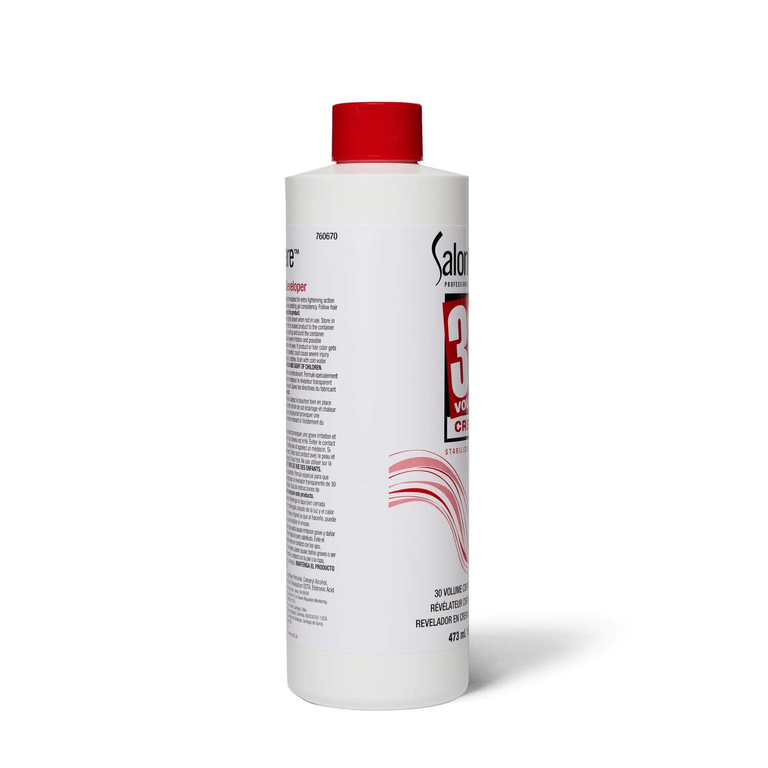 Salon Care 30 Volume Creme Developer 16 Oz