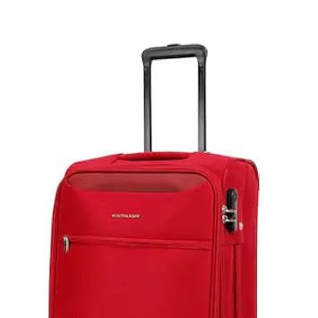 Kamiliant American Tourister Polyester Maroon 67 cm Zaka Spinner Soft Trolley