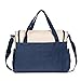 SoHo Animals Diaper Tote Bag 10 Pc, Elephants Blue