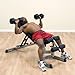 Body-Solid GFID71 Adjustable 600 lbs. Capacity Flat, Incline, and Decline Weight Bench for Strength Training, Stretching, Ab Exercises, and Dumbbell Curls