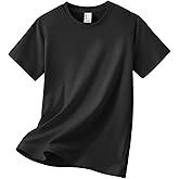 PATPAT Boys Neon Shirt 5T to Youth Dry Fit Athletic UPF 50+ T Shirts Short Sleeve Rash Guard Performance Sports Undershirt