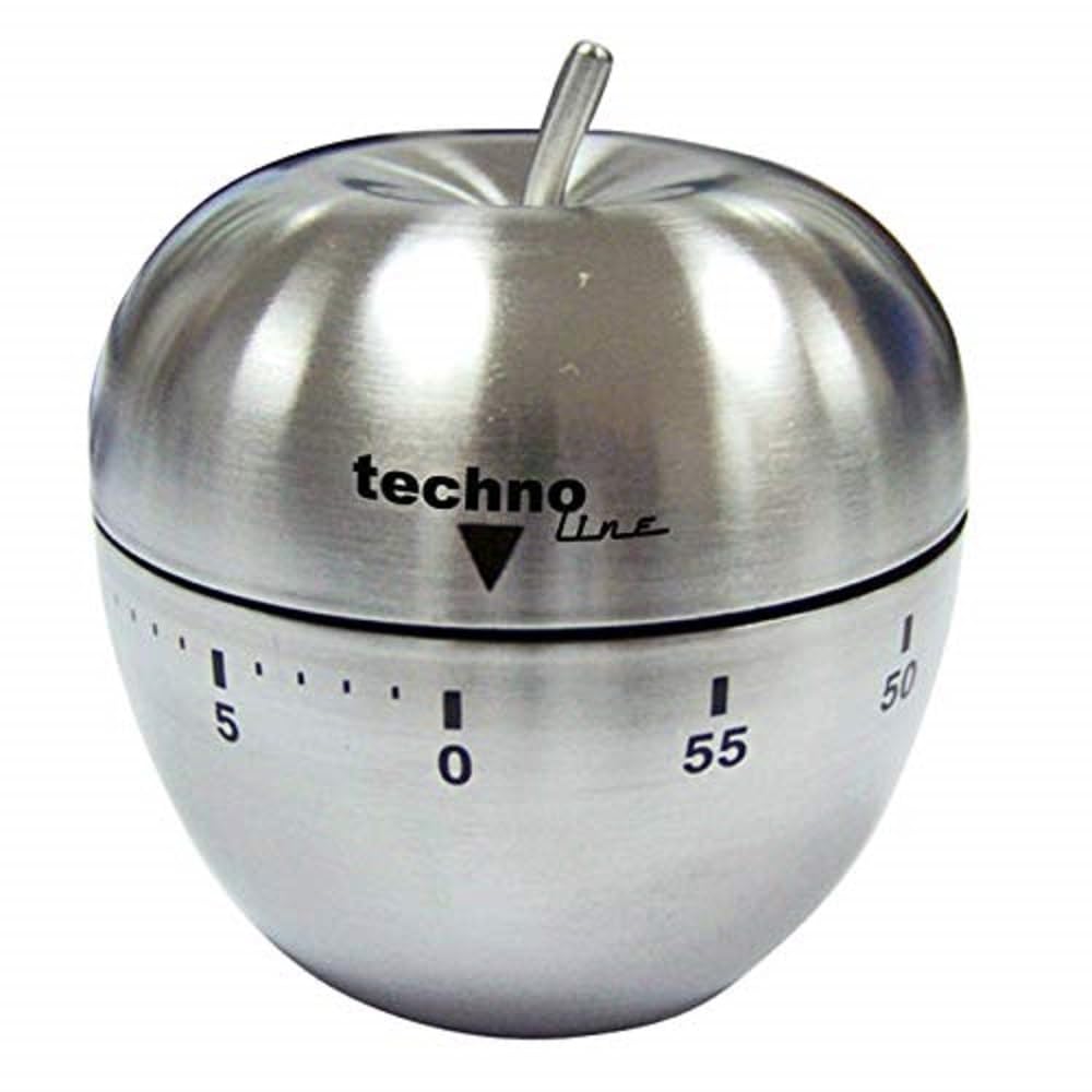 Technoline KZW III Timer Analogue Metal Apple Shape