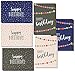 Birthday Cards Bulk - 36-Pack Birthday Cards Box Set, Happy Birthday Cards, 6 Confetti and Garland Designs, Blank on the Inside, Envelopes Included, 4 x 6 Inches