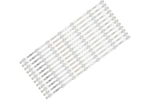 KGRHJSA 12pcs LED Backlight Strip Compatible with Toshiba 49'' TV 49L621U K490WDR A1 4708-K49WDR-A1212K11 4708-K49WDR-A1213K1