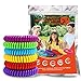 GLOUE Mosquito Repellent Wristbands, 100% Waterproof Mosquito Repellent Wristbands, One Size Fit-All Mosquito Repellent Wristbands, Stylish Mosquito Repellent Wristbands