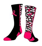 Twin City Digital Camo Breast Cancer Awareness Crew Socks