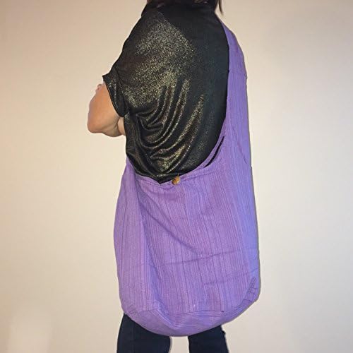 Thai Cotton Hippie Hobo Sling Crossbody Bag Messenger Purse Ethnic Elephant Parade